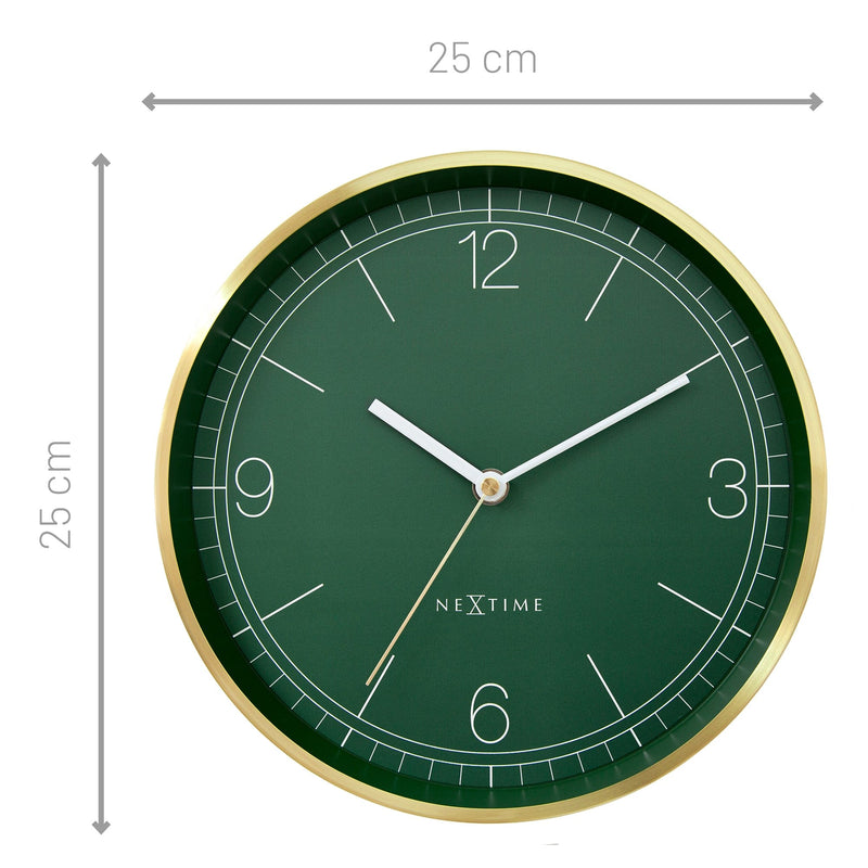 Wall Clock; Silent Clock; Designer Clock; Gift; NeXtime; Stylish Clock; Modern Clock; White dial face; Arabic Index; Home Décor;