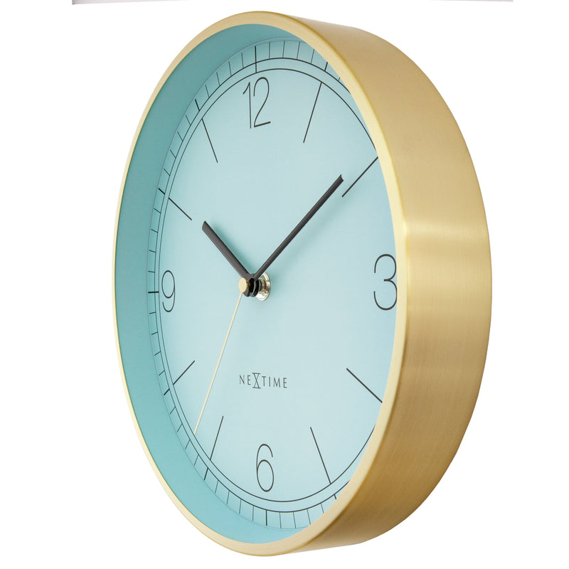 Wall Clock; Silent Clock; Designer Clock; Gift; NeXtime; Stylish Clock; Modern Clock; White dial face; Arabic Index; Home Décor;