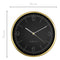 Wall Clock; Silent Clock; Designer Clock; Gift; NeXtime; Stylish Clock; Modern Clock; Black dial face; Arabic Index; Home Décor;