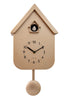 Wall clock 21.5x41.5x8.5cm-Pendulum-Rose Gold-Plastic-NeXtime 'Twitter'