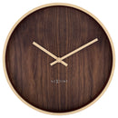 Wall Clock; Silent Clock; Designer Clock; Gift; NeXtime; Stylish Clock; Modern Clock; White dial face; Arabic Index; Home Décor;