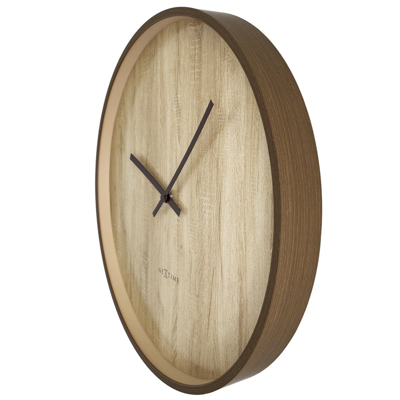 Wall Clock; Silent Clock; Designer Clock; Gift; NeXtime; Stylish Clock; Modern Clock; White dial face; Arabic Index; Home Décor;