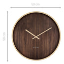 Wall Clock; Silent Clock; Designer Clock; Gift; NeXtime; Stylish Clock; Modern Clock; White dial face; Arabic Index; Home Décor;