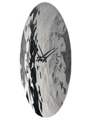 Large wall clock; Stainless Steel Clock; Designer clock; Functional décor; NeXtime; Geometry clock; Wall sculpture; Contemporary; Minimalist; Sophisticated