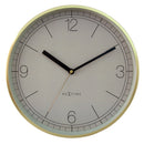 Wall clock 30cm-Silent-Aluminium-NeXtime 'Nova'