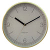 Wall clock 30cm-Silent-Aluminium-NeXtime 'Nova'