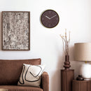 Wall clock 30cm-Silent-Aluminium-NeXtime 'Nova'