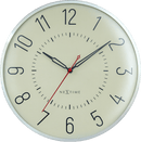 Wall clock 30.5cm-Silent-Aluminium-NeXtime 'Rotterdam'