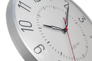 Wall clock 30.5cm-Silent-Aluminium-NeXtime 'Rotterdam'