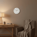 Wall clock 30.5cm-Silent-Aluminium-NeXtime 'Rotterdam'