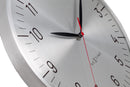 Wall clock 30.5cm-Silent-Aluminium-NeXtime 'Frankfurt'