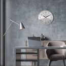 Wall clock 30.5cm-Silent-Aluminium-NeXtime 'Frankfurt'