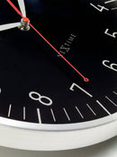 Wall clock 30.5cm-Silent-Aluminium-NeXtime 'Frankfurt'