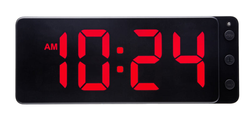 Table/Wall Clock 27.2x10.8x3cm-LED-ABS-NeXtime 'Digital Clock'