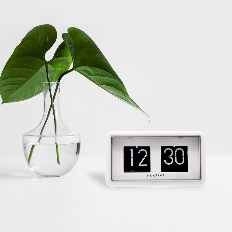 The NeXtime "Flip Clock" has a classic and authentic design with a cool retro look.