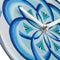 Table/Wall clock 20cm - Silent - Blue -  Tempered Glass - "Cosmo Table"