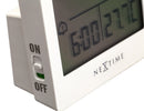 Digital Table Alarm Clock 7.7x8.9x3cm-RCC-ABS-NeXtime-"Wake Up"