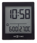 Digitale Tafelwekker 7.7x8.9x3cm-RCC-ABS-NeXtime-"Wake Up"