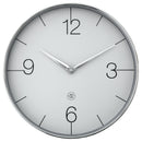 Wall Clock; Silent Clock; Designer Clock; Gift; NeXtime; Minimalist; Modern Clock; White dial face; Arabic Index; Home Décor; Silver Colour Clock; Office Clock;