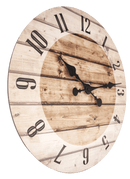 Horloge murale - 55 cm - Bois - Marron - 'Nadir'