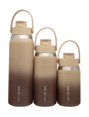 Thermal Drinkware – Canvas Bottle - Chocolate Brown colour