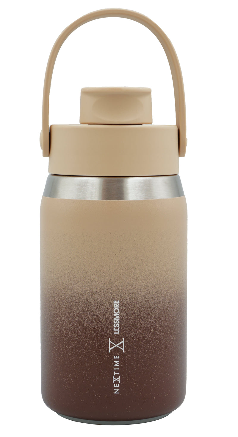 Thermal Drinkware – Canvas Bottle - Chocolate Brown colour