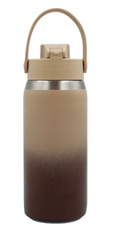 Thermal Drinkware – Canvas Bottle - Chocolate Brown colour