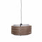 Pendant Electric Unit for Beam Lamp 150cm - Stainless Steel wire-Fabric power cable-Black-"Beam"