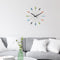 Silent Wall clock - Vintage - 58cm - Stainless Steel - 'Plug Inn'