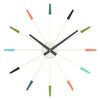 NeXtime Plug Inn oversized designer metal wall clock, unique home decor #color_multicolor