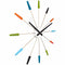 Horloge murale silencieuse - Vintage - 58cm - Acier inoxydable - 'Plug Inn'