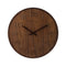 Front Picture 3096BR,Wood Wood Medium,Wall clock,High Torque,Wood,Brown,