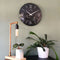 Wall clock 35cm-Radio Controlled (DCF)-Dome Glass- "Atomic"