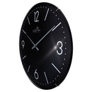 Wall clock 35cm-Radio Controlled (DCF)-Dome Glass- "Atomic"