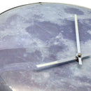 Horloge murale - 35 cm - Dôme en verre - Illumination dans l'obscurité - 'Blue Moon dome'