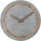 Front Picture 3211,Concreto,Wall clock,Silent,Resin,Wood
