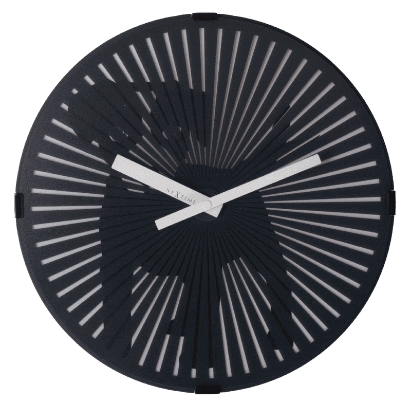 Wall clock-  30 cm - Plastic - Motion Clock- 'Dog'