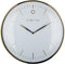 Front Picture 3235WI,Glamour,Wall clock,Silent,Metal,Gold / White