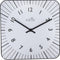 Front Picture 3240WI,Alex RC,Wall clock,Radio Control,Glass,White,#color_white