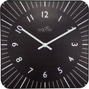 Front Picture 3240ZW,Alex RC,Wall clock,Radio Control,Glass,Black,