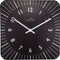 Front Picture 3240ZW,Alex RC,Wall clock,Radio Control,Glass,Black,