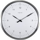 Front Picture 3243WI,60 Minutes,Wall clock,Silent,Metal,White,