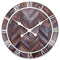 Front Picture 3245BR,Roman Vintage,Wall clock,Wood,Brown