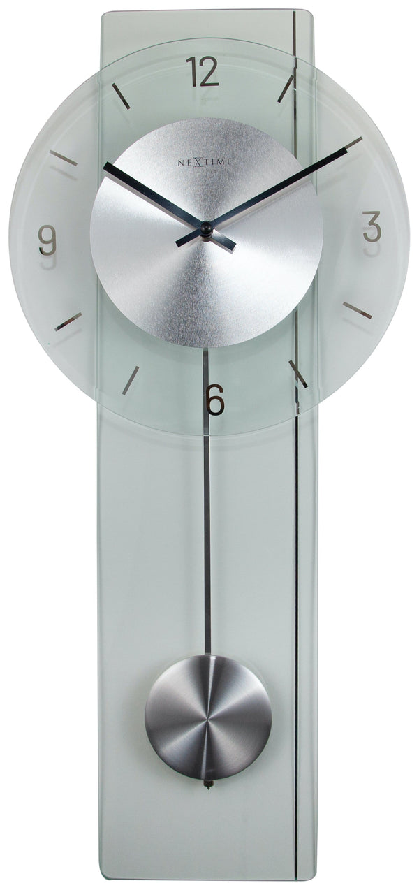 Front Picture 3251,Eleanor,Wall clock,Glass,Transparent