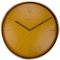 Front Picture 3252FM,Essential Gold,Wall clock,Metal,Orange,#color_orange