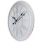 Large Wall clock 56cm - Silent - Mirror - Glass - "Cleopatra's Mirror"