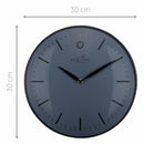 Design Wall Clock - Radiocontrolled -  30cm - Glamour Small RCC (DCF)