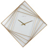 Large Square Wall Clock - 85x85cm -  Metal - Turning Square