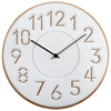 Japanese Design Wall Clock - Concrete/Wood - 30cm - Taimingu