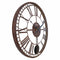 Large Pendulum Wall Clock - 50cm -  Brown - Metal - "London" - NeXtime #color_brown
